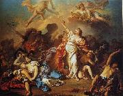 Jacques-Louis David Diana and Apollo Piercing Niobe s Children with their Arrows Spain oil painting artist